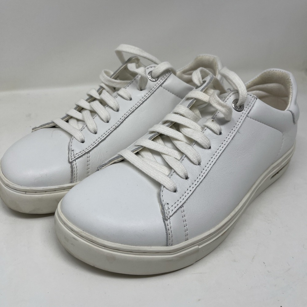 Birkenstock Womens Mens 36 EU Sneaker Shoe Bend Low White Lace Up 1017723